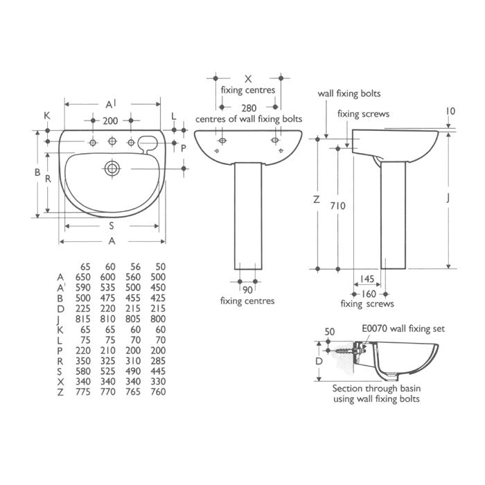 Standard Bathroom Sink Dimensions Uk – Artcomcrea